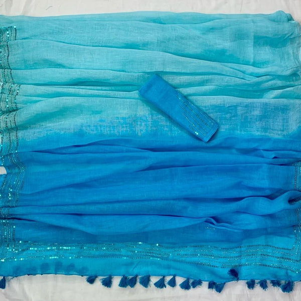 Half and half linen