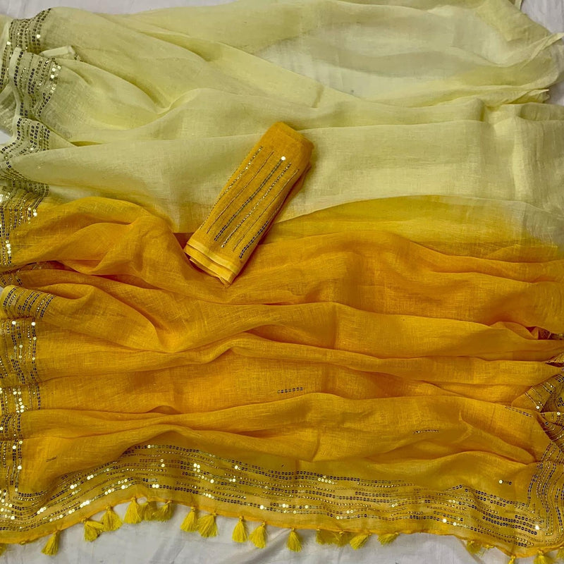 Half and half linen