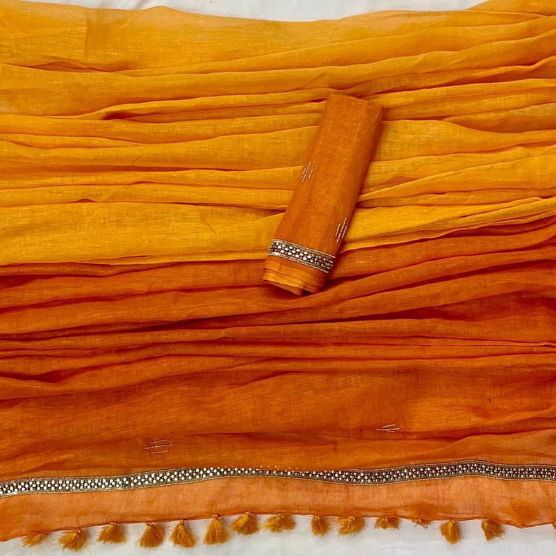 Half and half linen