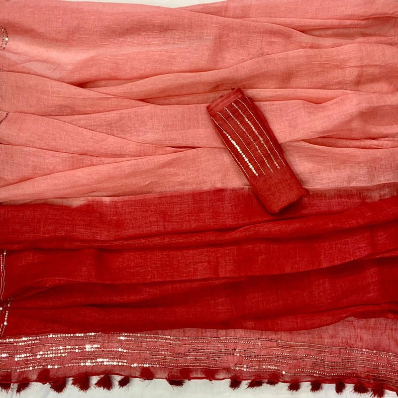 Half and half linen